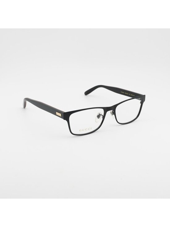 Gucci GG0274OJ 001 Eyeglasses Back 55mm Rectangle Frame